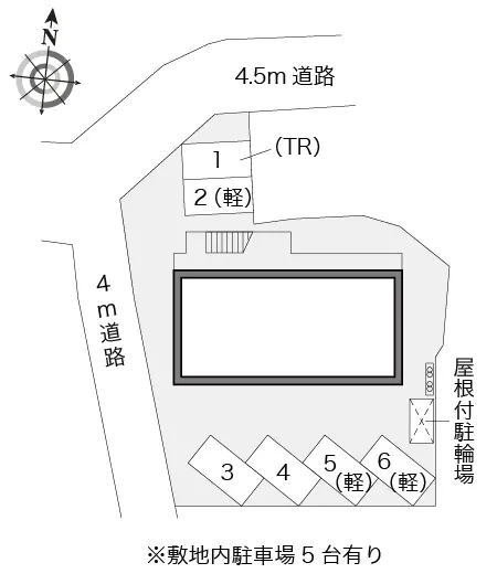 ★手数料０円★秦野市上大槻　月極駐車場（LP）